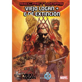 Secret Wars 12 Viejo Logan + E de Extinción